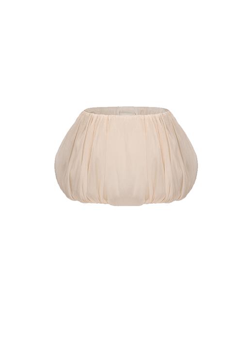 【棉花糖】肌理柔纱压褶设计花苞短裤243036C 商品图0