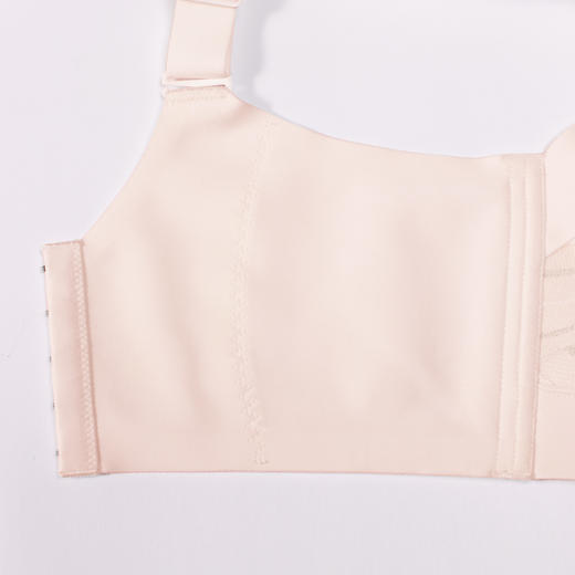 都市丽人调整型内衣舒软挺塑塑身文胸蕾丝BC:薄塑身内衣3/4杯五排扣LJT2H9 商品图6