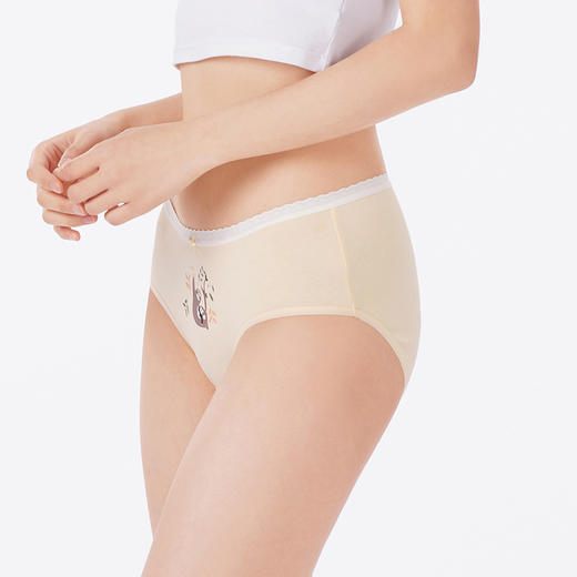 都市丽人内裤舒肤棉三角裤4030棉女士内裤LKT3F1 商品图2