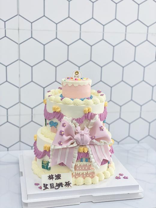 萝莉塔风翻糖造型蛋糕 商品图2