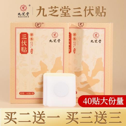【夏养三伏！九芝堂三伏贴】多味草本合理配比 膏体厚实味醇！采用亲肤透气无纺布 粘附牢固 不易留胶， 艾草颈椎穴位贴夏季温灸艾灸贴Y 商品图0