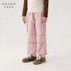 马克珍妮女童时尚大口袋工装降落伞裤儿童纯棉裤子春装新款240197 商品缩略图2