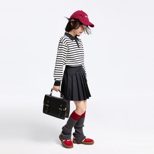 女童全腰裤裙秋季新款安奈儿童装EG436534 商品图5