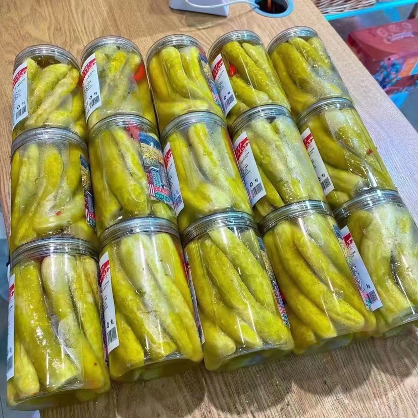 宏丰精选 瑞金华嚒嚒酸黄瓜，爽口脆，酸酸辣辣，活动价19.9一瓶