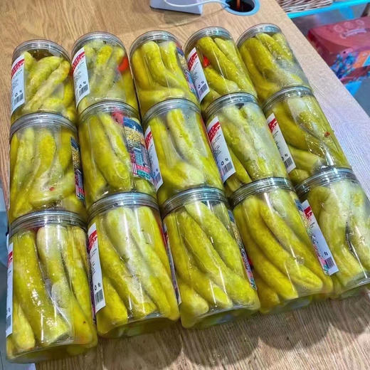 宏丰精选 瑞金华嚒嚒酸黄瓜，爽口脆，酸酸辣辣，活动价19.9一瓶 商品图0