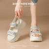 ZHR则则厚底运动凉鞋女夏季新款凉鞋魔术贴休闲百搭防滑增高凉鞋 商品缩略图3