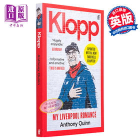 【中商原版】尤尔根克洛普传记 我的浪漫利物浦生涯 英文原版 Klopp My Liverpool Romance Anthony Quinn