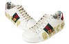 【现货特惠秒】GUCCI 古驰 男女同款金色字母Gucci印花Ace低帮运动休闲鞋 12034 商品缩略图3