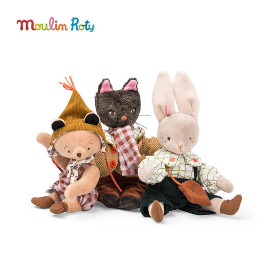 Moulin Roty 米努奇卡斯系列 Pablo布洛象 法式玩偶 -681026 商品图4
