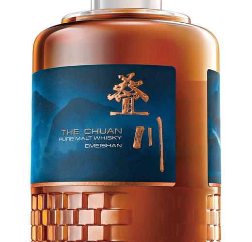 叠川 纯麦威士忌 700ml  峨眉山威士忌 商品图1