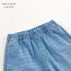 马克珍妮女童纯棉百搭直筒牛仔裤儿童裤子2024年春装新款240216 商品缩略图4