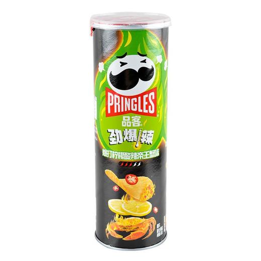 品客爆打柠檬酸辣帝王蟹薯片110g/罐 商品图0