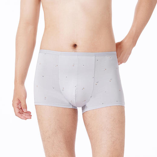 都市丽人都市锋尚内裤日常休闲平角裤50S人棉男士内裤FKTCE8 商品图1