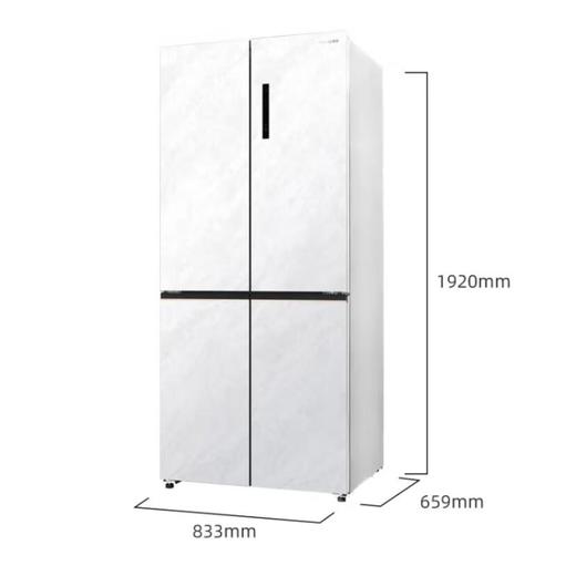 广电优选 美菱BCD-600WUP9BT雪山白 冰箱双变频一级能效 商品图5