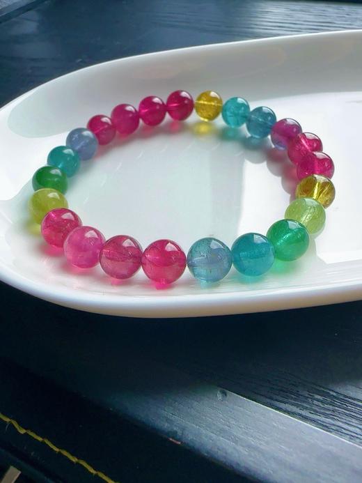 20g 8mm 碧玺手链 商品图4