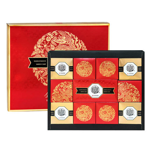 <有书独家>【每个好日子，都有稻香村，送礼佳品！】稻香村金樽雅月800g 高级蛋黄莲蓉 传统五仁椰蓉豆沙 中秋节月饼礼盒 精美礼盒装-QQ 商品图4