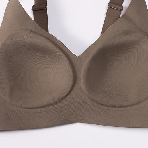 都市丽人内衣Vbra泳布薄文胸3/4杯四排扣无钢圈LBT6N5 商品图6