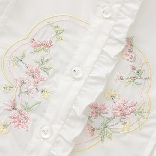 笛莎童装女童套装2024秋季新款儿童国风长款马面裙套装 商品图2