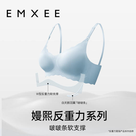 【内衣内裤专场】嫚熙白天鹅Bra哺乳文胸夏季薄款聚拢防下垂孕妇内衣 商品图3