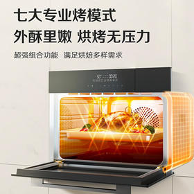 松下（Panasonic）嵌入式56L大容量蒸烤一体机多功能家用蒸烤箱外置水箱自动菜单延时预约NU-SC9BMBXPE 嵌入式蒸烤一体机SC9B（56L）