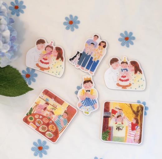 SUPER & JANE丨亲子亚克力冰箱贴 商品图0