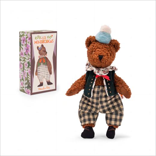 Moulin Roty 米努奇卡斯系列 Pablo布洛象 法式玩偶 -681026 商品图5