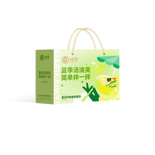 绿帝夏日开胃菜（木耳黄花粉丝裙带菜腐竹)495g 商品图1