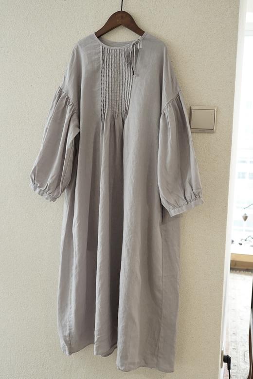 Robe de peau芥末黄连衣裙 商品图8