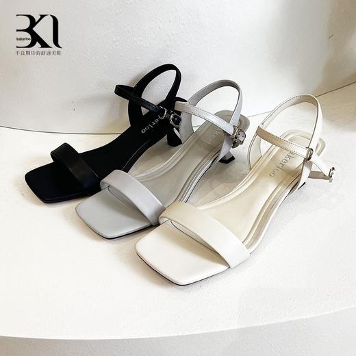 BAKERLOO简约百搭羊皮凉鞋AD83 商品图4