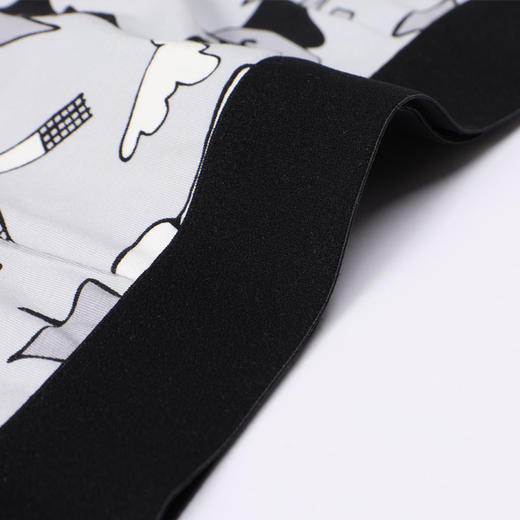 都市丽人都市锋尚内裤潮流时尚平角裤50S棉拉架男士内裤FKTCE1 商品图4