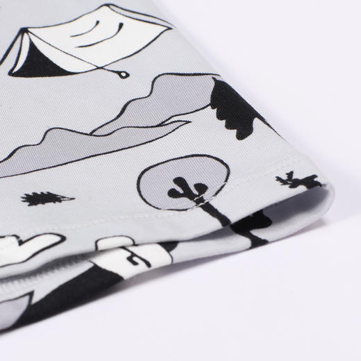 都市丽人都市锋尚内裤潮流时尚平角裤50S棉拉架男士内裤FKTCE1 商品图5