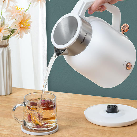 齐心保温电热水壶LC-209云杉绿 2L 商品图2