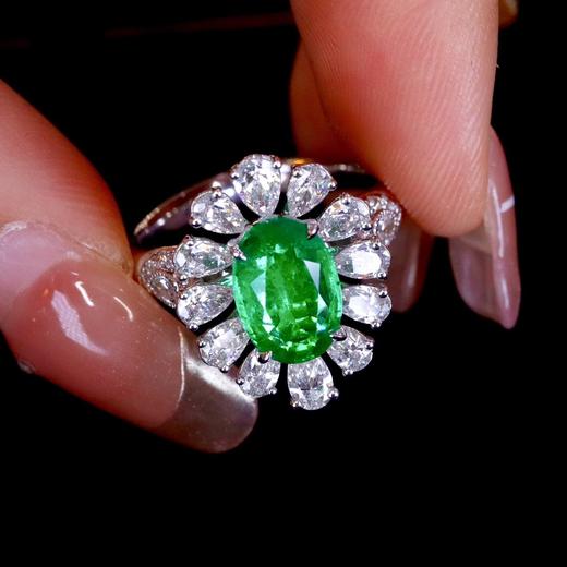 1.45ct 祖母绿戒指 商品图2