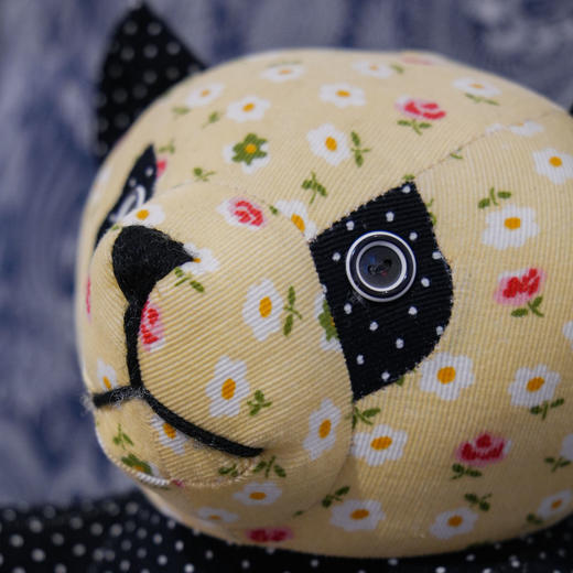 深山集市 小熊猫花布玩偶  随机花色发货 商品图2