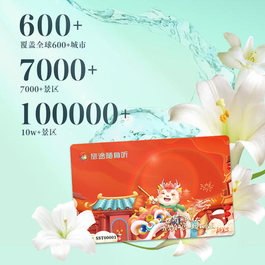 旅途随身听-全球景区语音导览电子阅读学习卡 龙年版Y8 商品图2