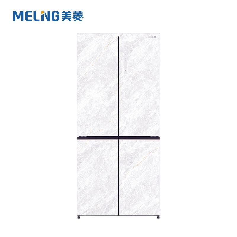 广电优选 美菱BCD-600WUP9BT雪山白 冰箱双变频一级能效
