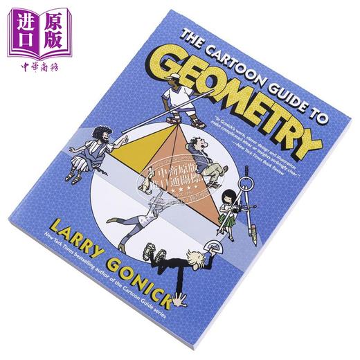 【中商原版】几何漫画指南 The Cartoon Guide to Geometry 英文原版 Larry Gonick 几何 数学 商品图1