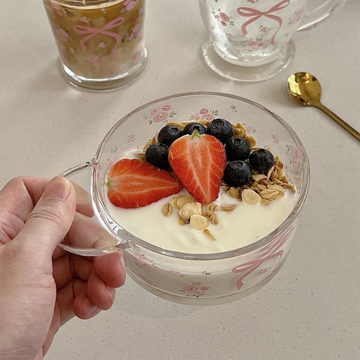 蝴蝶结单耳碗 商品图0