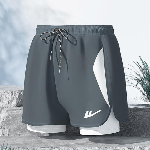 回力泳裤男士泳衣套装专业防尴尬2024新款沙滩裤大码游泳全套装备_ym 商品图6