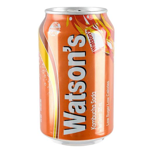 屈臣氏苏打汽水康普茶苏打325ml/听 商品图1