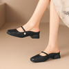 ZHR新中式包头拖鞋女夏季新款中国风凉拖气质粗跟半拖鞋外出凉鞋 商品缩略图0