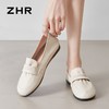ZHR则则真皮乐福鞋软底一脚蹬单鞋女2024新款时尚百搭小皮鞋女鞋 商品缩略图7