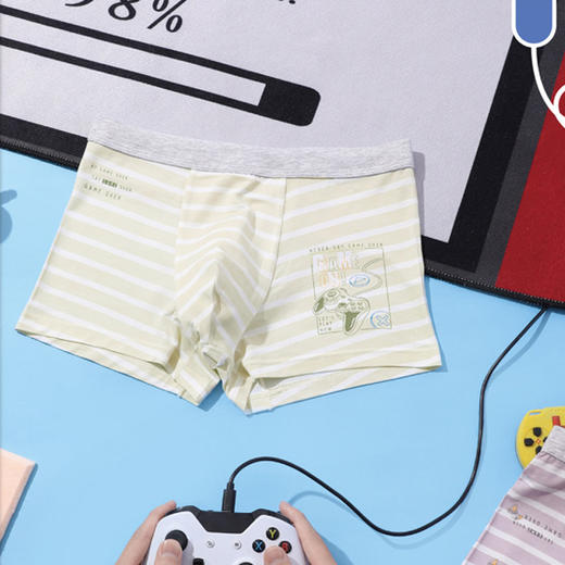 （三条装）青少年内裤平角裤男童内裤童裤[CSK24322] 商品图1