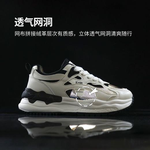 ZHR则则轻便透气网面老爹鞋女2024夏季新款增高软底休闲运动女鞋 商品图6