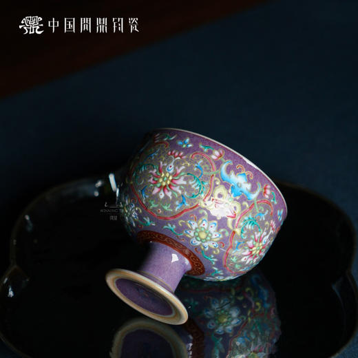 问鼎钧瓷听闻杯（满工珐琅彩） 商品图2