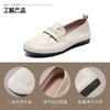 ZHR则则真皮乐福鞋软底一脚蹬单鞋女2024新款时尚百搭小皮鞋女鞋 商品缩略图3