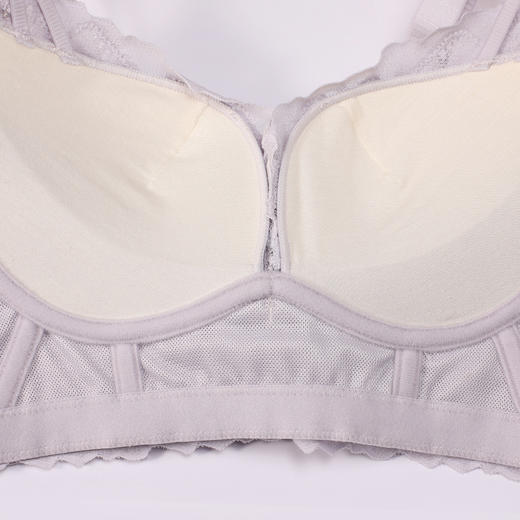 都市丽人调整型内衣美体纤塑塑身文胸蕾丝A:加加厚B:中厚塑身内衣5/8杯四排扣LJT1K1 商品图10