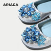 ARIACA艾芮苏女童公主鞋爱莎软底儿童水晶鞋春秋皮鞋女孩宝宝单鞋 商品缩略图5