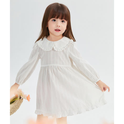 DEESHA/笛莎笛莎童装2024秋季新款长袖连衣裙 商品图0
