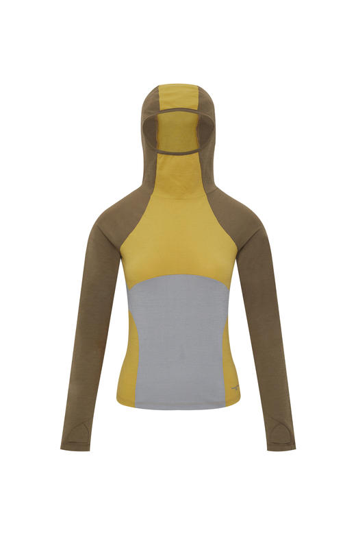 oneup拼接连帽修身运动长袖 商品图6